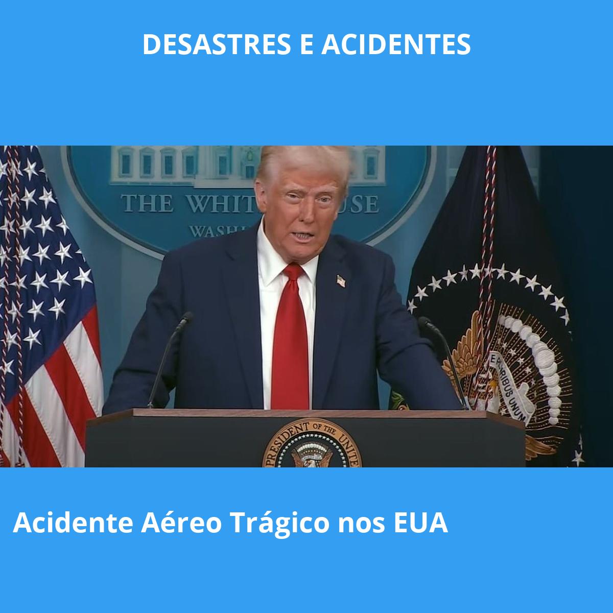Acidente Aéreo Trágico nos EUA