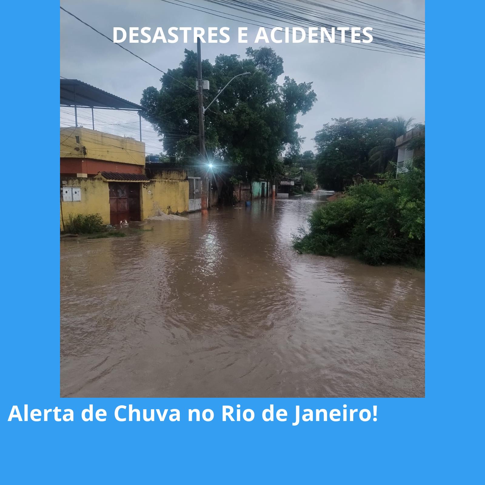 Alerta de Chuva no Rio de Janeiro!