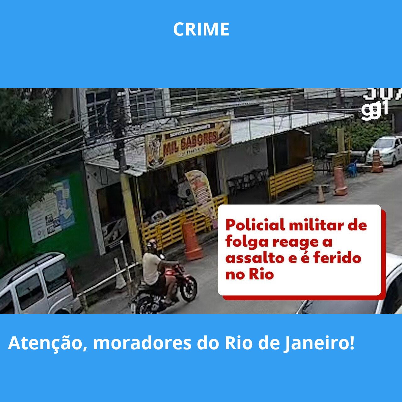 Atenção, moradores do Rio de Janeiro!