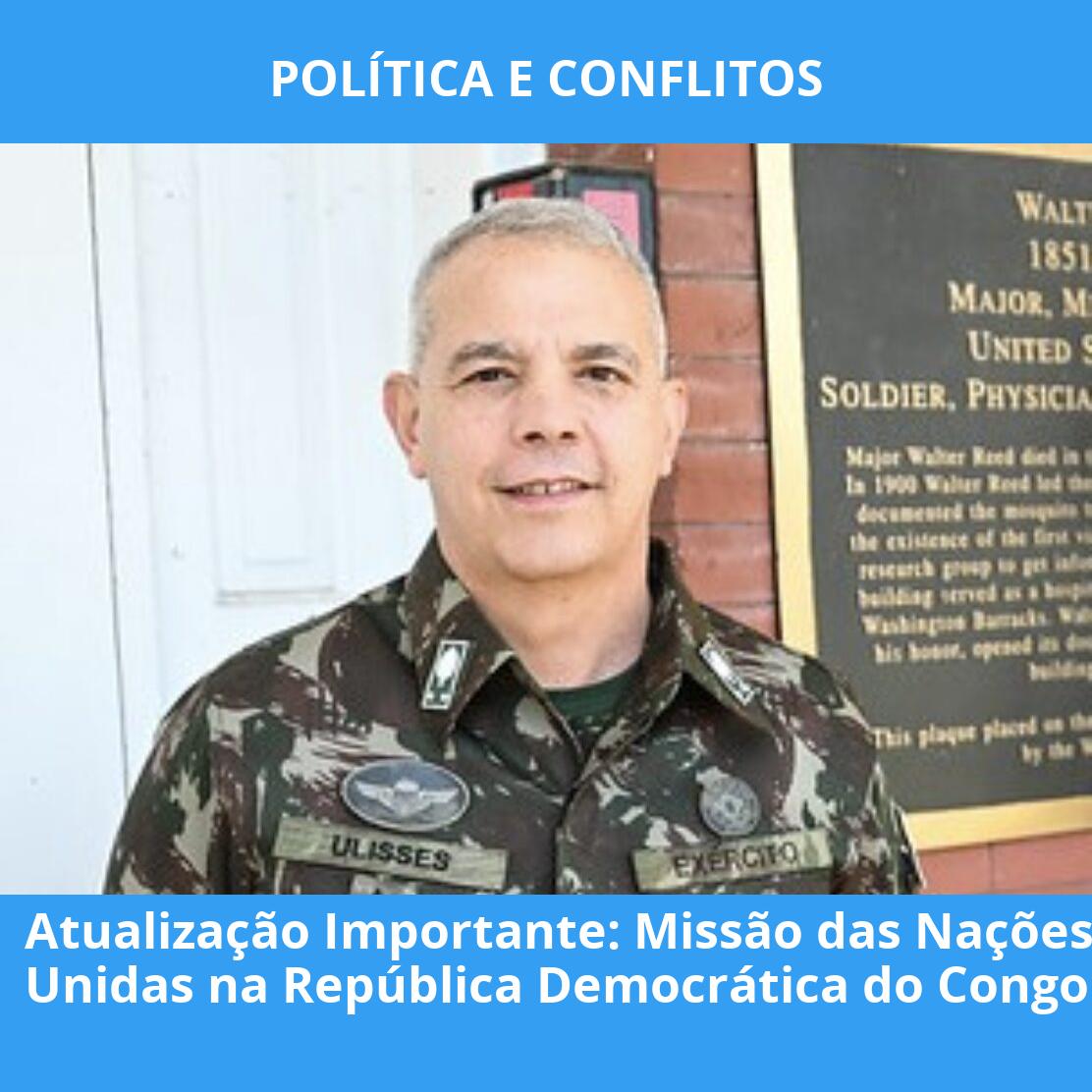 Atualização Importante: Missão das Nações Unidas na República Democrática do Congo