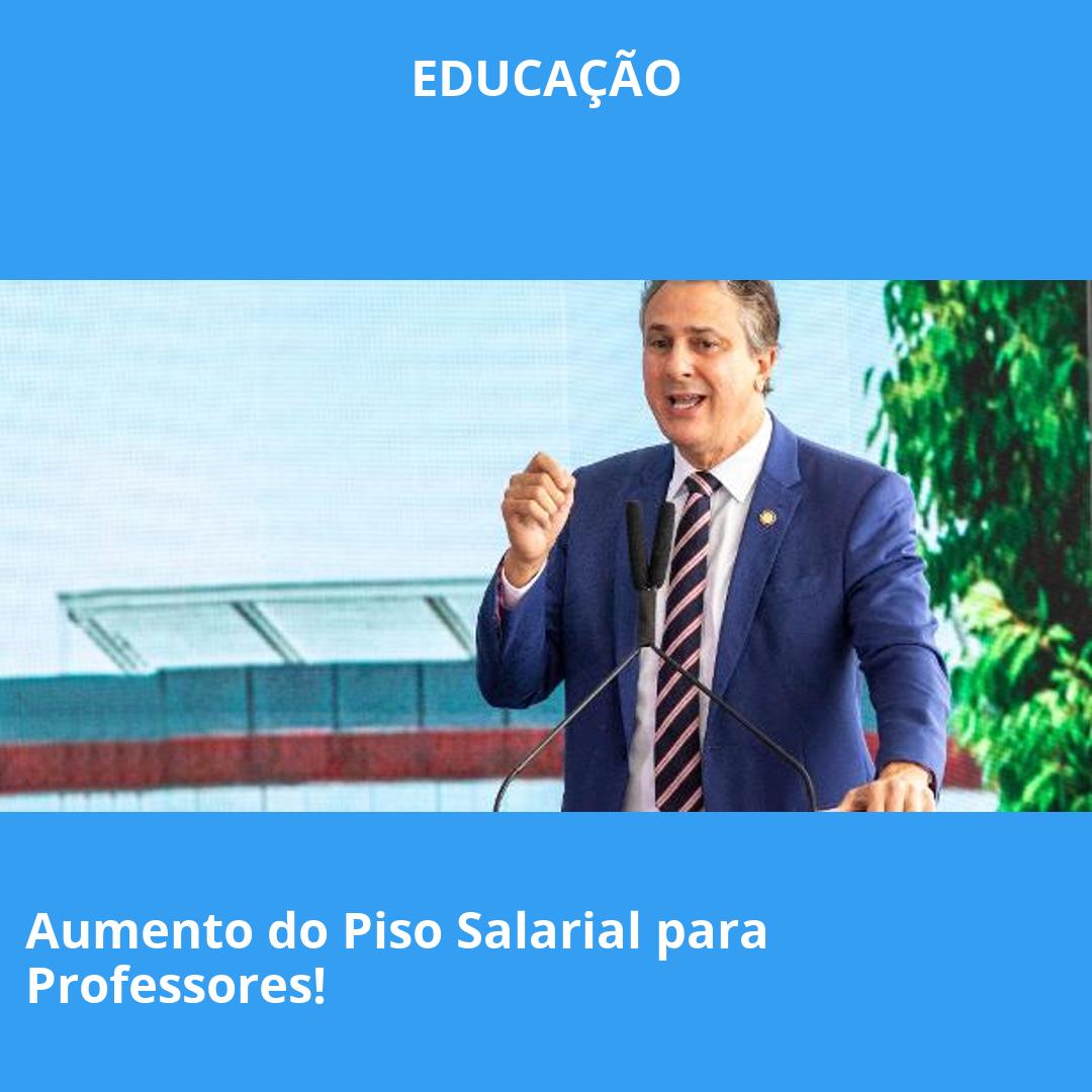 Aumento do Piso Salarial para Professores!