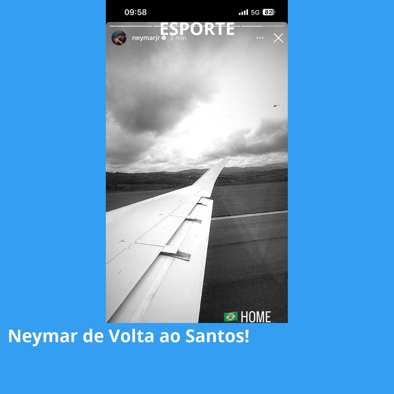 Neymar de Volta ao Santos!