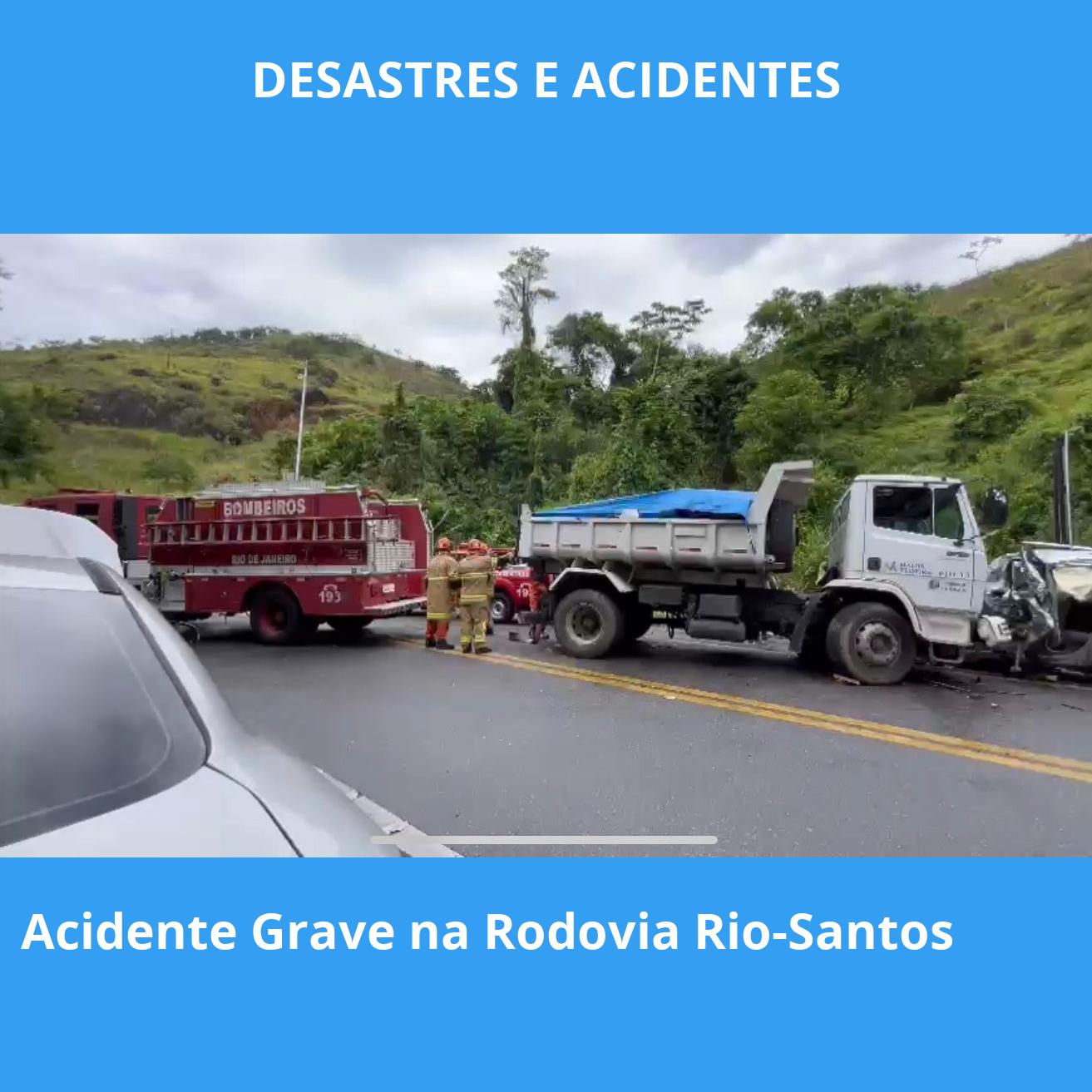 Acidente Grave na Rodovia Rio-Santos