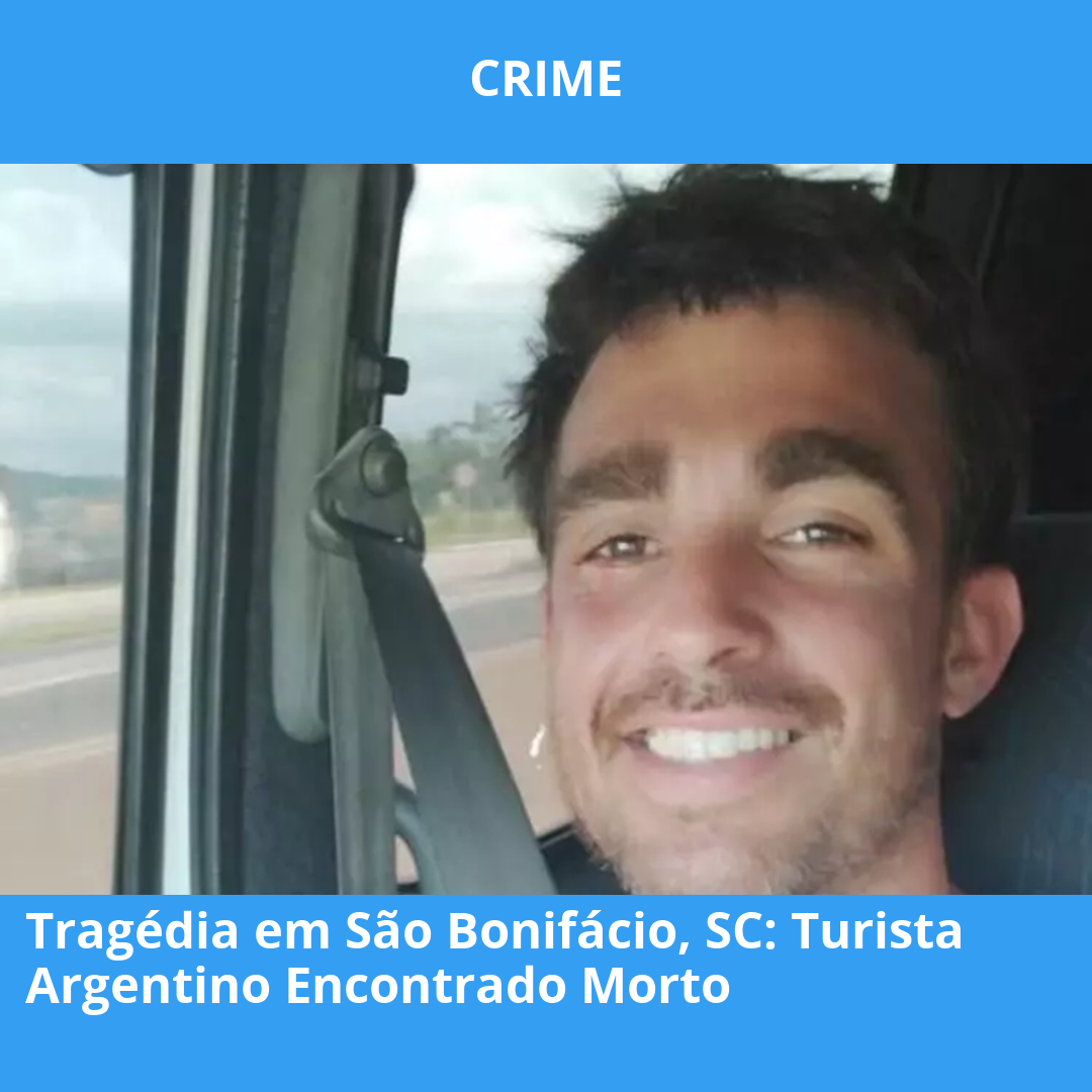 Tragédia em São Bonifácio, SC: Turista Argentino Encontrado Morto